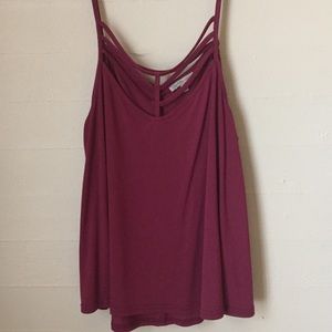 Maroon Tank Top